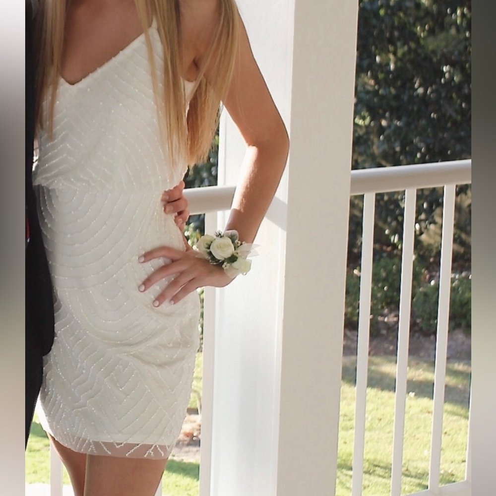 adrianna papell jeweled dress